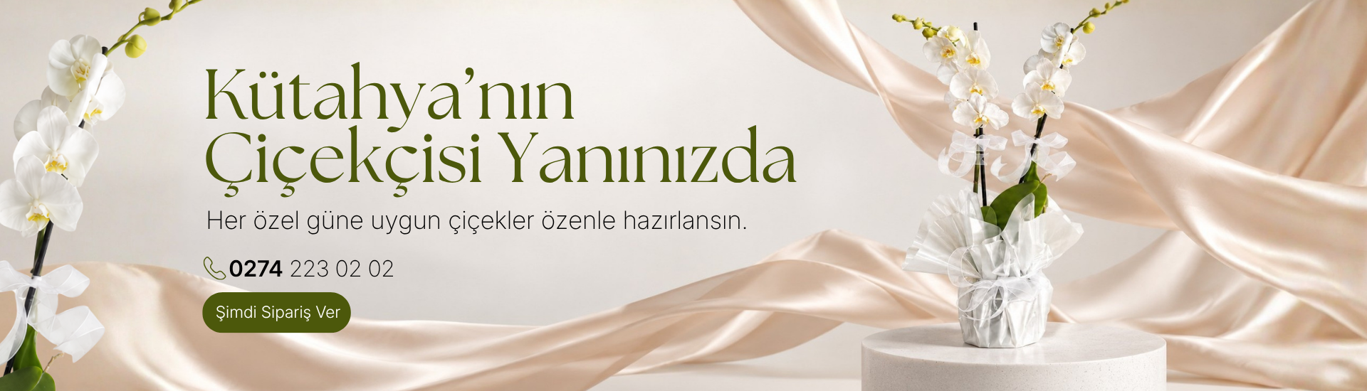 Kütahya'nın Çiçekçisi Yanınızda